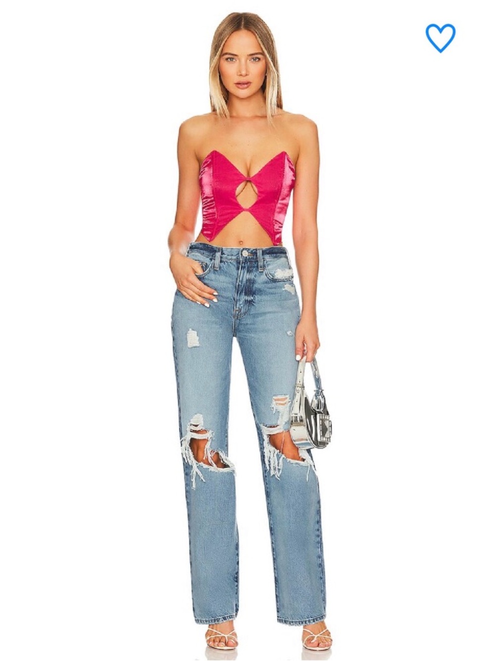 Super down - Clara cut out top